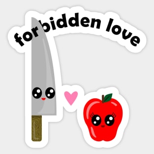 Fobidden Love Sticker